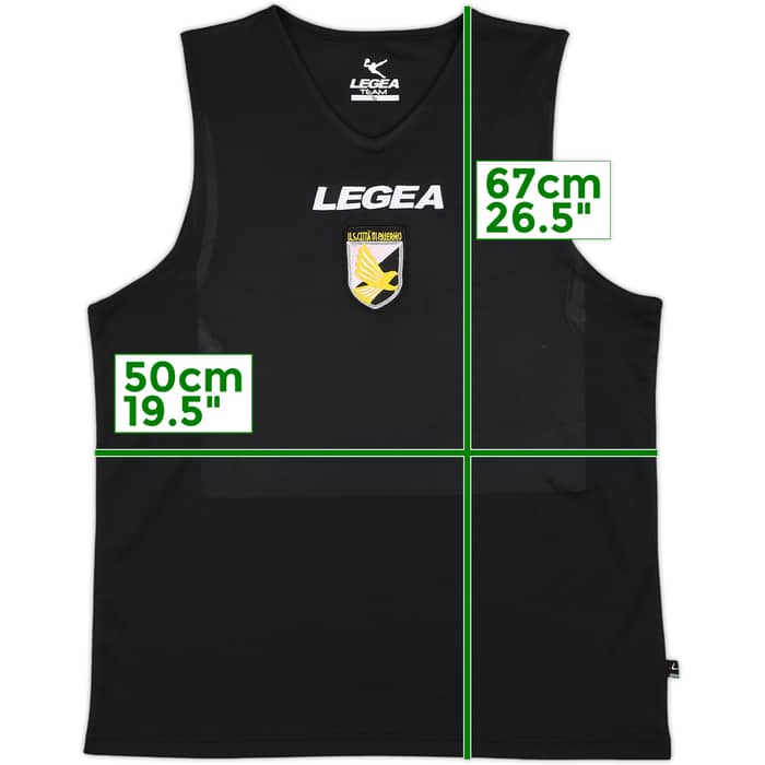 2010-11 Palermo Legea Training Vest - 8/10 - (S)