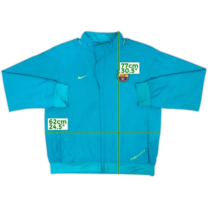 2007-08 Barcelona Nike Track Jacket - 5/10 - (XL)