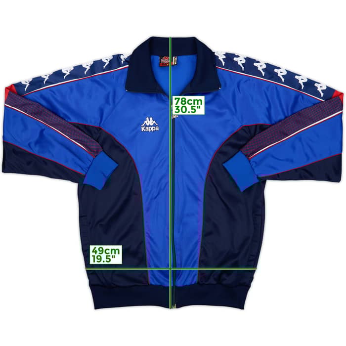 1995-97 Kappa Template Track Jacket (Barcelona) - 9/10 - (L)