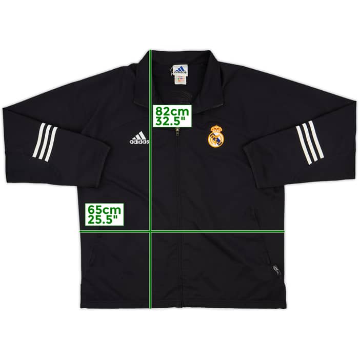 2001-02 Real Madrid adidas Centenary Track Jacket - 8/10 - (M/L)