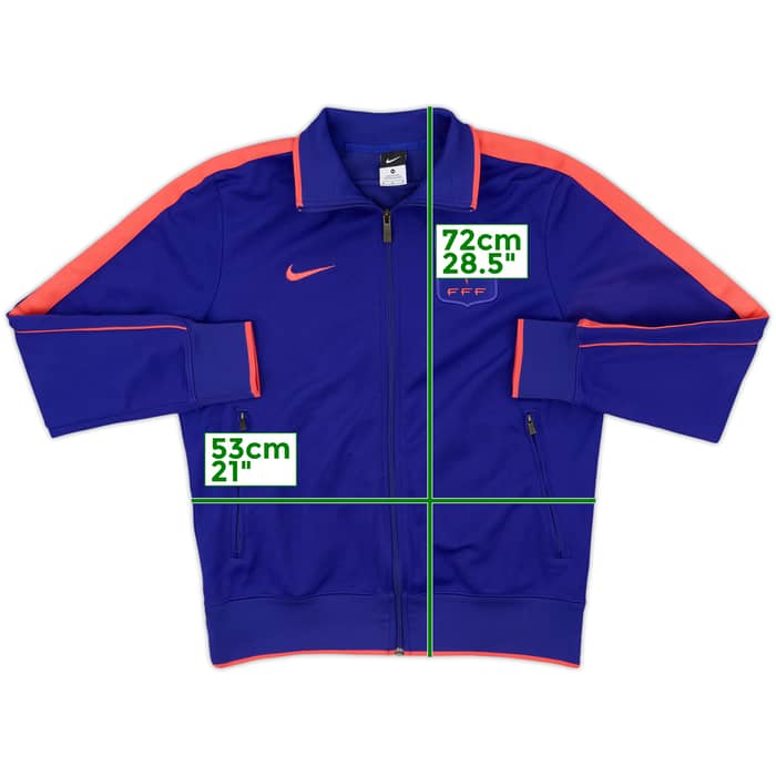 2011-12 France Nike Track Jacket - 8/10 - (M)