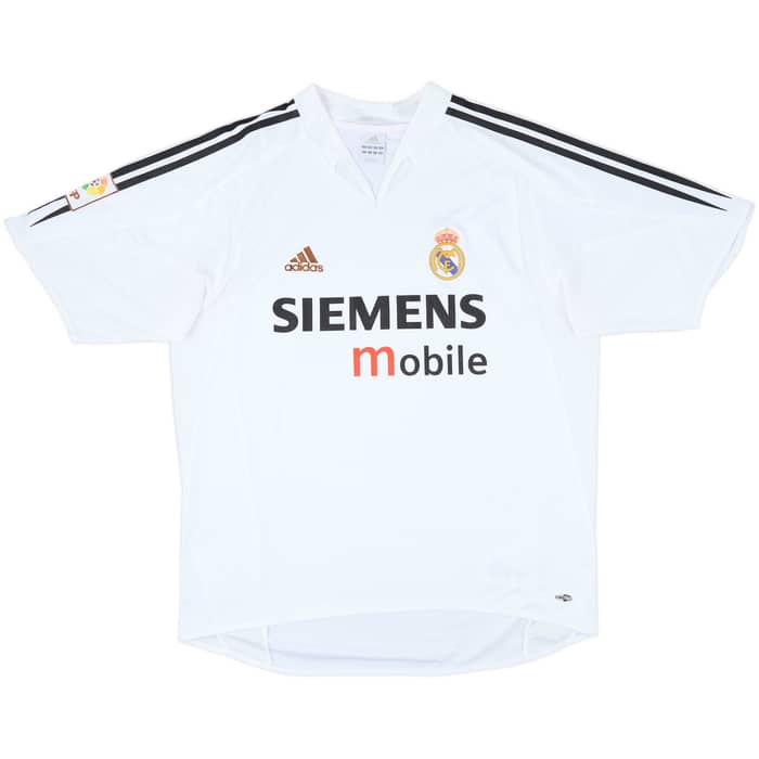 2004-05 Real Madrid Home Shirt - 5/10 - (L)