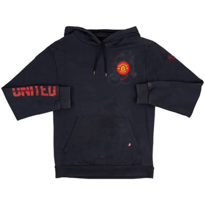 2008-09 Manchester United Nike Hooded Top - 6/10 - (S)