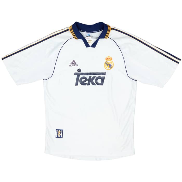 1998-00 Real Madrid 'Final Copa De Europa' Home Shirt - 8/10 - (M)