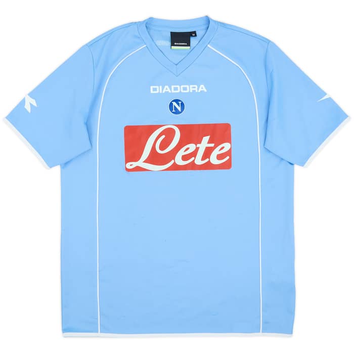 2006-07 Napoli Basic Home Shirt - 7/10 - (M)