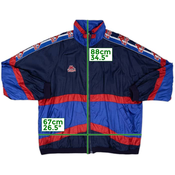 1995-97 Barcelona Kappa Track Jacket - 8/10 - (XL)