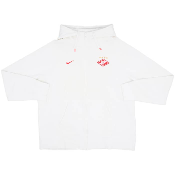 2014-15 Spartak Moscow Nike Hooded Track Jacket - 8/10 - (XXL)