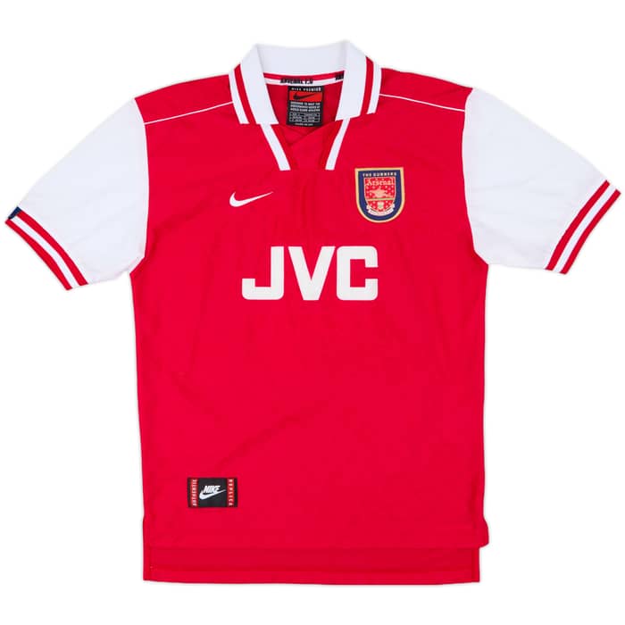 1996-98 Arsenal Home Shirt Vieira #4 - 8/10 - (S)