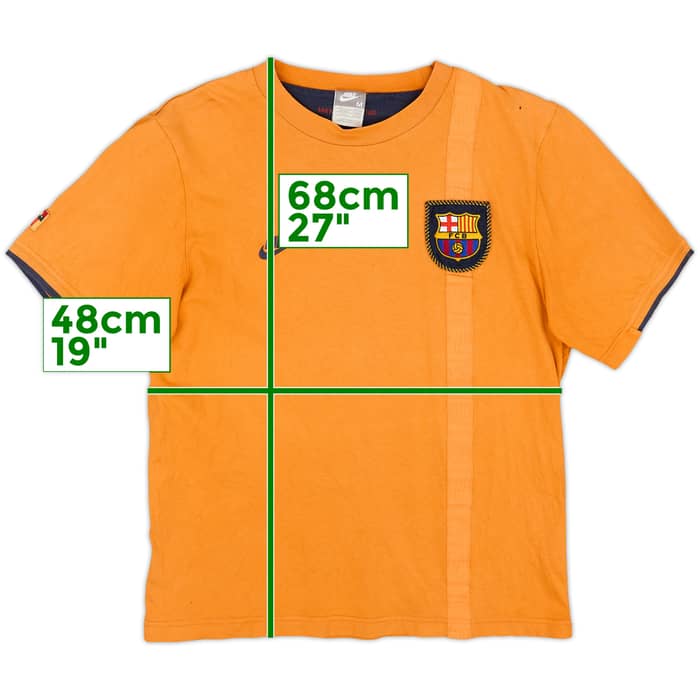 2007-08 Barcelona Nike Cotton Tee - 6/10 - (M)