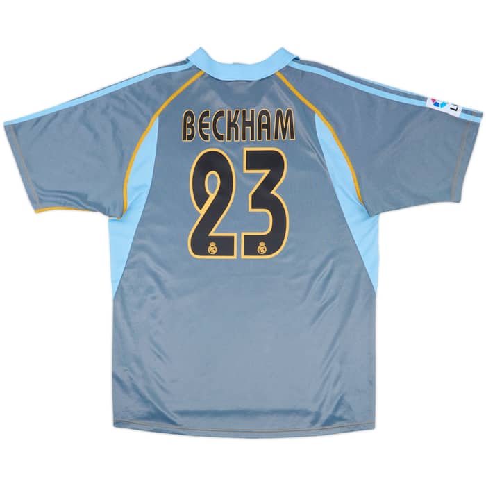 2003-04 Real Madrid Third Shirt Beckham #23 - 8/10 - (M)