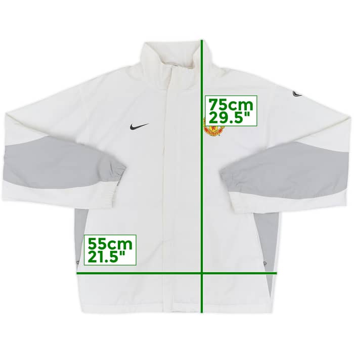 2003-04 Manchester United Nike Track Jacket - 8/10 - (S)