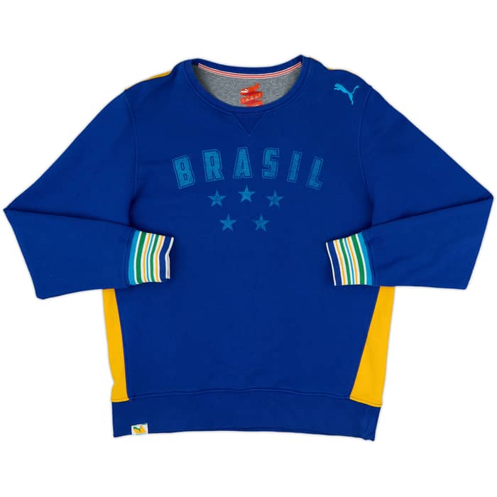 2012-13 Brazil Puma '1958' Sweat Top - 8/10 - (L)