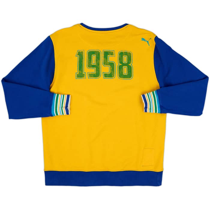 2012-13 Brazil Puma '1958' Sweat Top - 8/10 - (L)