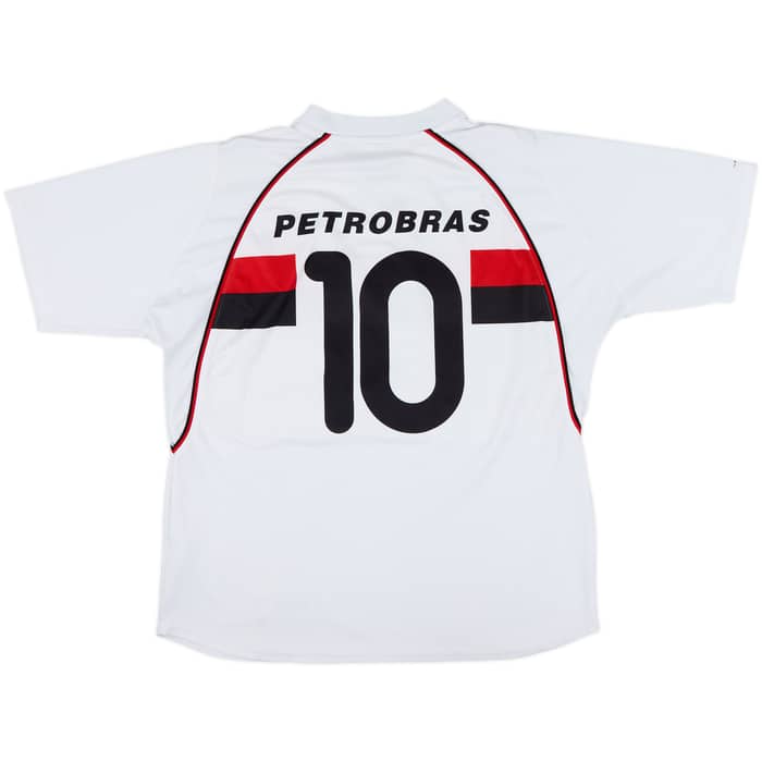 2002-03 Flamengo Away Shirt #10 - 7/10 - (XL)