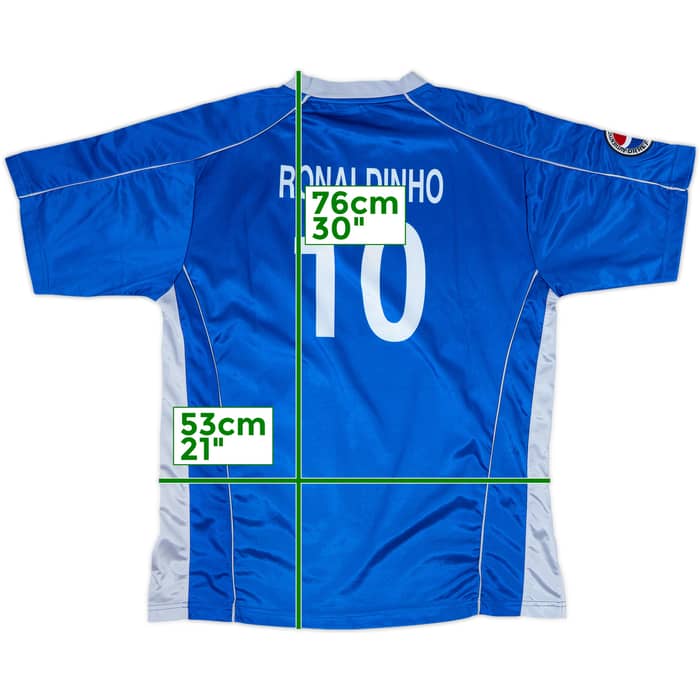 2004 Pepsi 'Dare for More' Shirt Ronaldinho #10 - 9/10 - (L)