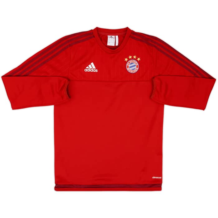 2015-16 Bayern Munich adidas Sweat Top - 7/10 - (S)