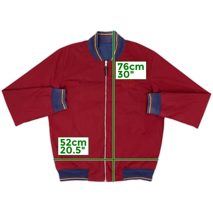 2013-14 Barcelona Nike Reversible Bomber Jacket - 6/10 - (L)