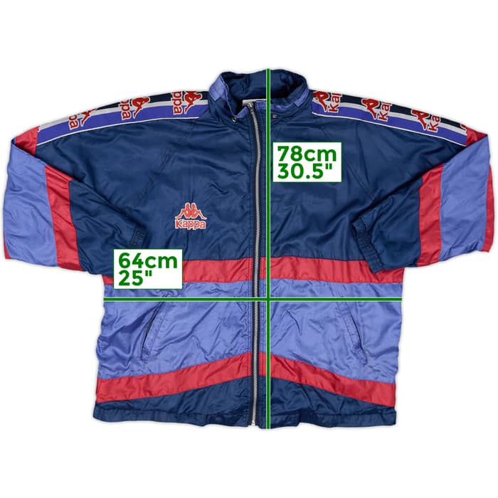 1995-97 Barcelona Kappa Track Jacket - 7/10 - (L)