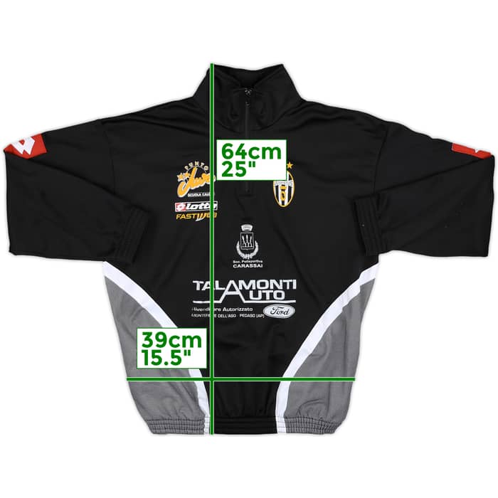 2002-03 Juventus Lotto 1/4 Zip Drill Top - 9/10 - (S)