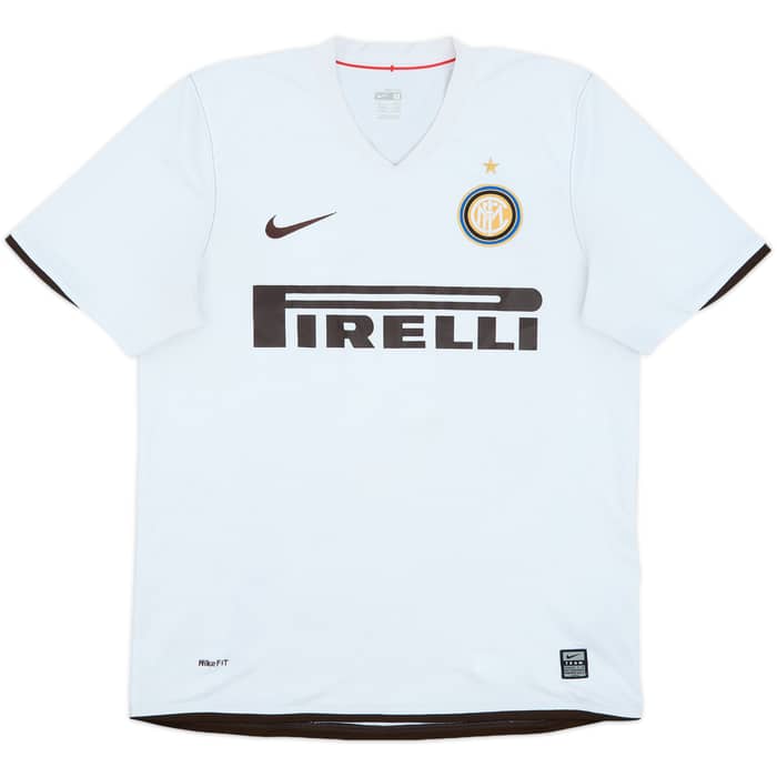 2008-09 Inter Milan Away Shirt Ibrahimovic #8 - 7/10 - (M)