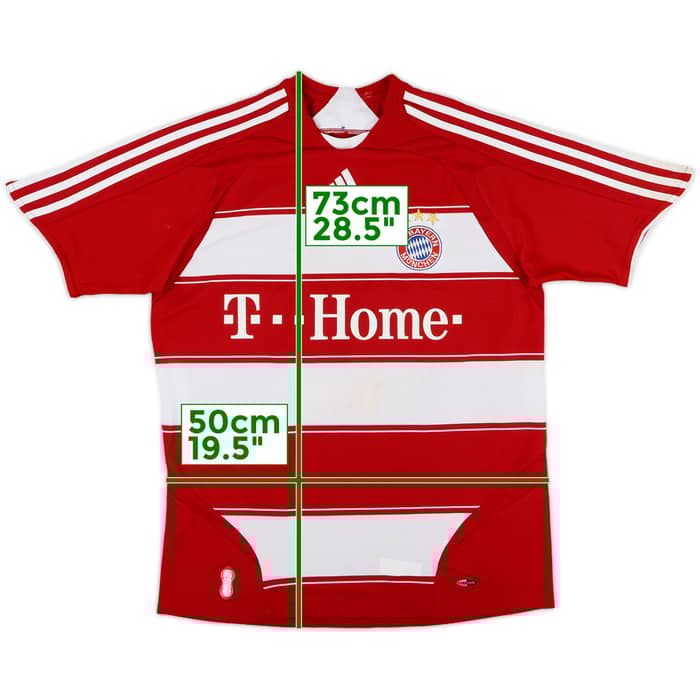 2007-08 Bayern Munich Home Shirt - 4/10 - (XL.Boys)
