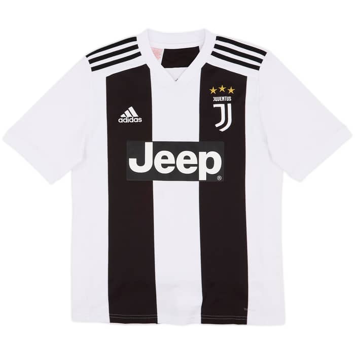 2018-19 Juventus Home Shirt Ronaldo #7 - 7/10 - (XL.Boys)