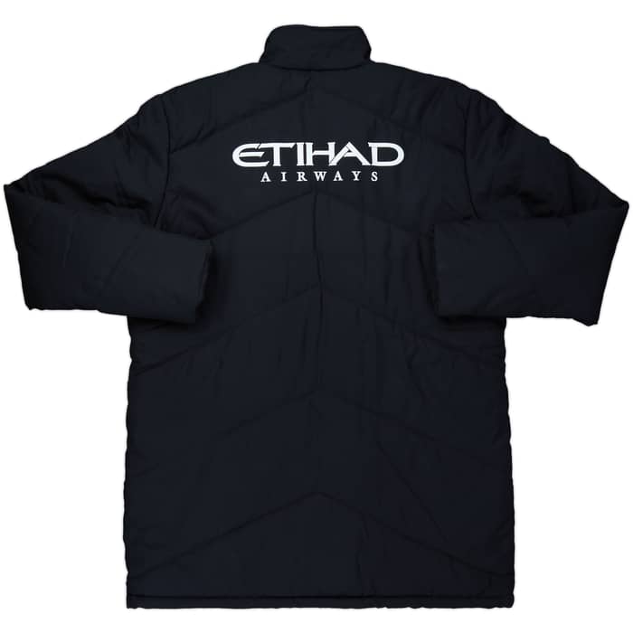 2009-10 Manchester City Umbro Padded Bench Coat (XL)