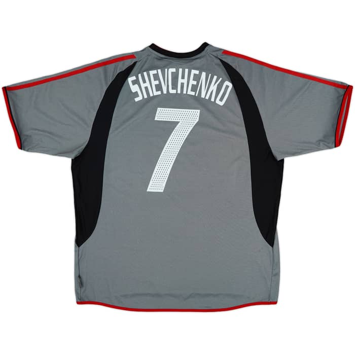 2003-04 AC Milan Third Shirt Shevchenko #7 - 8/10 - (XXL)