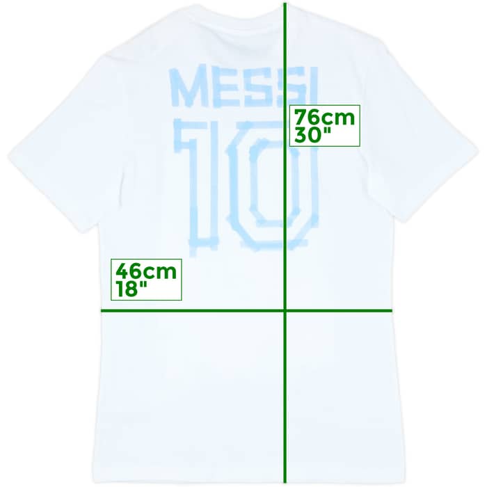 2021 adidas Lionel Messi Graphic Tee Messi #10 (S)