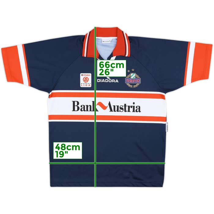 1998-99 Rapid Vienna Away Shirt - 5/10 - (XL)