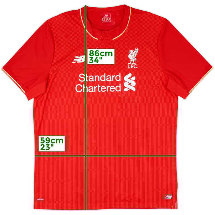 2015-16 Liverpool Home Shirt - 4/10 - (XXL)