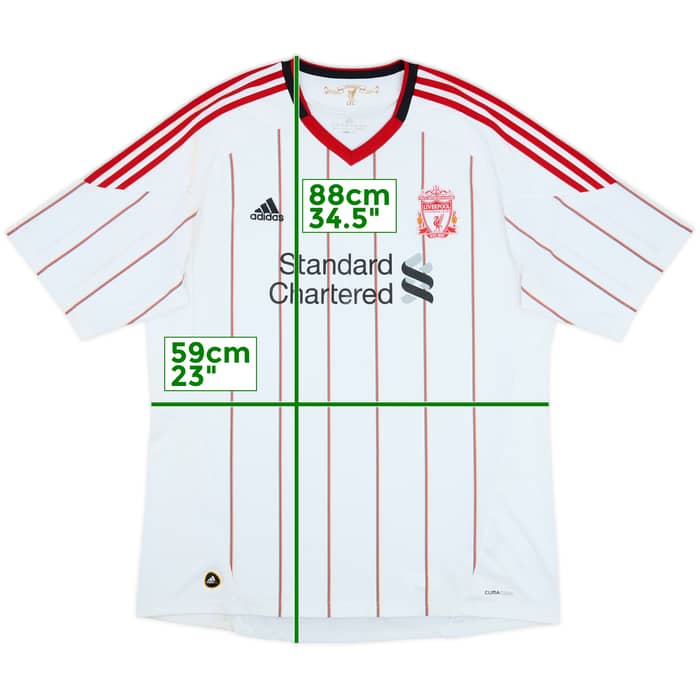 2010-11 Liverpool Away Shirt - 4/10 - (XXL)