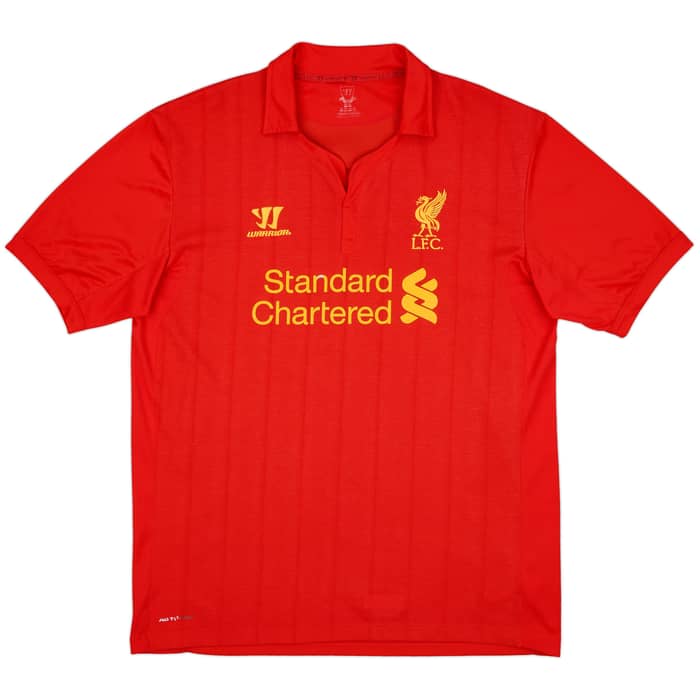 2012-13 Liverpool Home Shirt Gerrard #8 - 6/10 - (XXL)