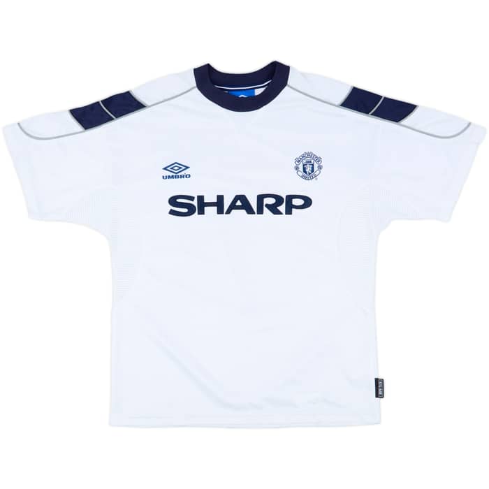 1999-00 Manchester United Third Shirt Beckham #7 - 9/10 - (M)