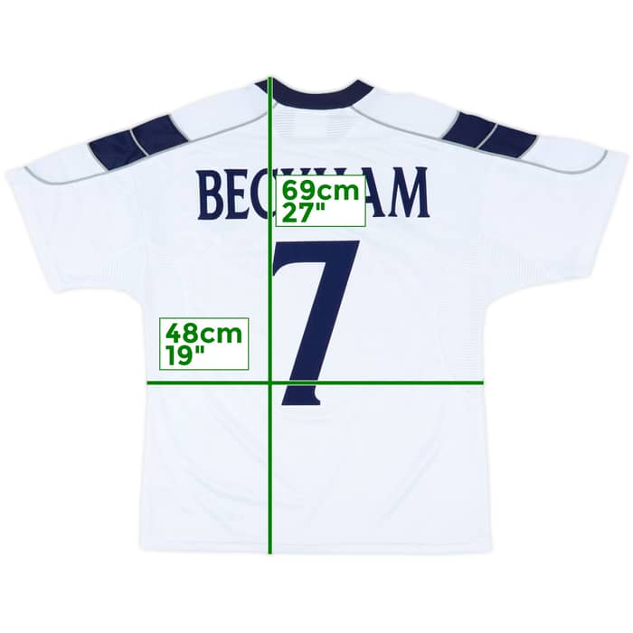 1999-00 Manchester United Third Shirt Beckham #7 - 9/10 - (M)