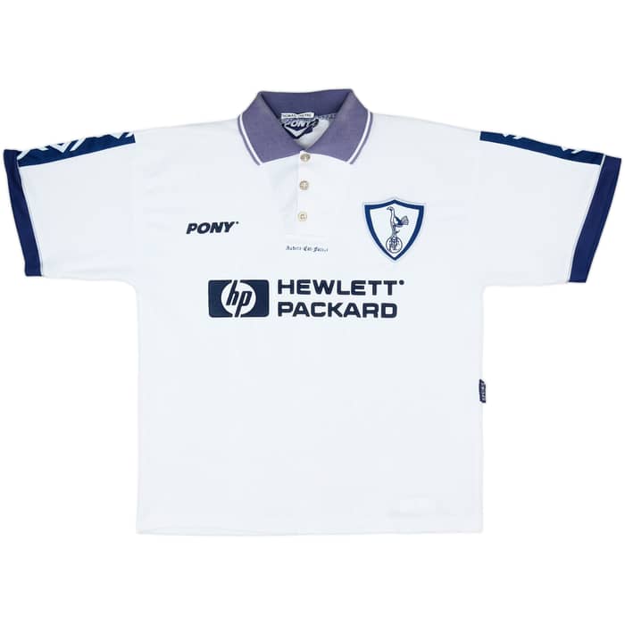 1995-97 Tottenham Home Shirt Sheringham #10 - 8/10 - (M)