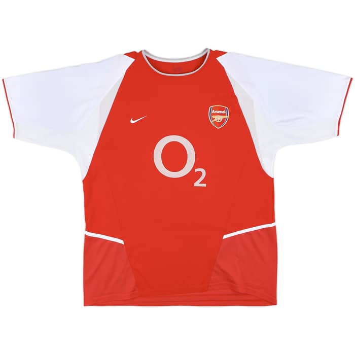 2002-04 Arsenal Home Shirt Henry #14 - 7/10 - (XXL)