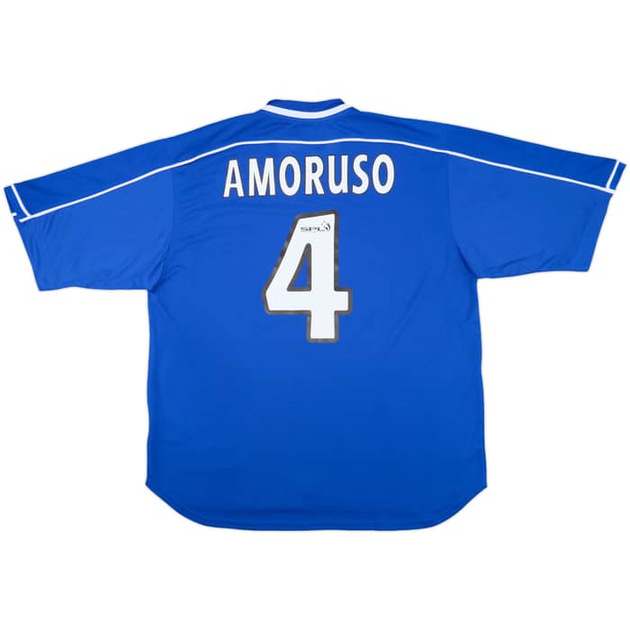 1999-01 Rangers Home Shirt Amoruso #4 (XL)