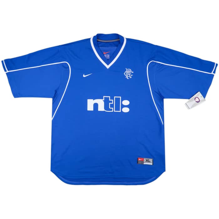 1999-01 Rangers Home Shirt Amoruso #4 (XL)