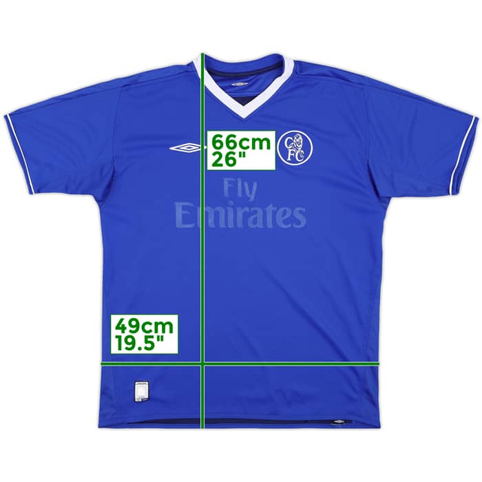 2003-05 Chelsea Home Shirt - 4/10 - (XL)