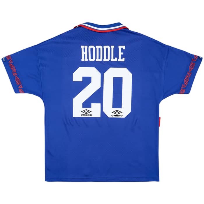 1993-94 Chelsea Home Shirt Hoddle #20 - 8/10 - (XL)