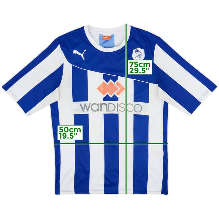 2013-14 Sheffield Wednesday Home Shirt - 4/10 - (L)