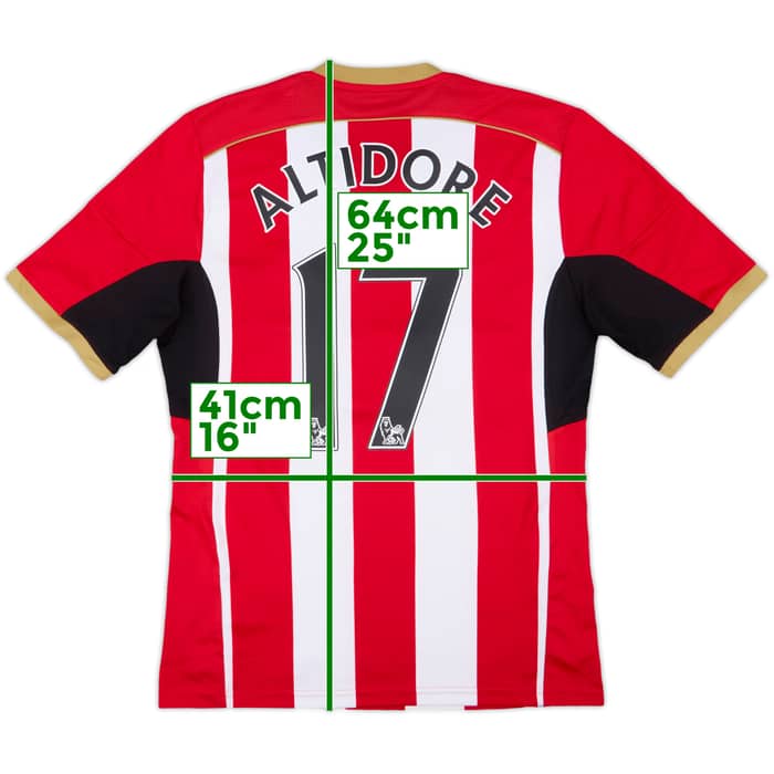 2014-15 Sunderland Home Shirt Altidore #17 - 7/10 - (S)
