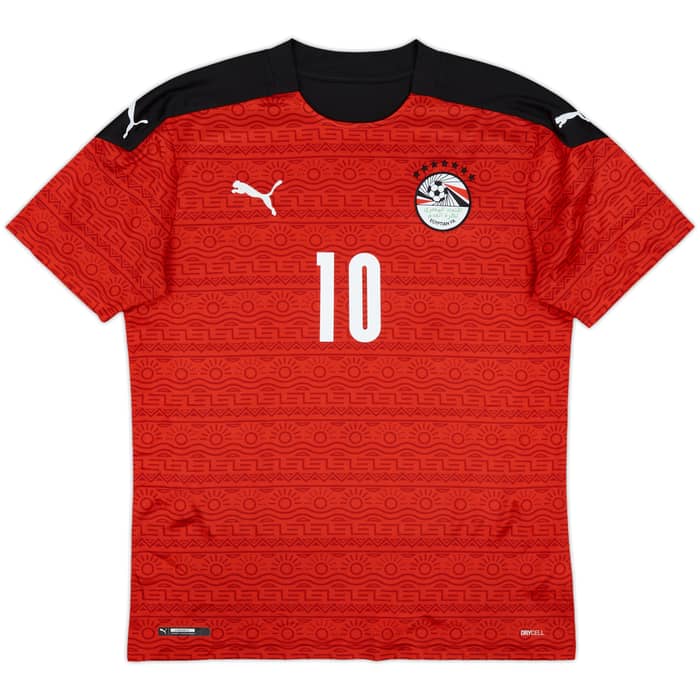 2020-21 Egypt Home Shirt M.Salah #10 - 9/10 - (M)