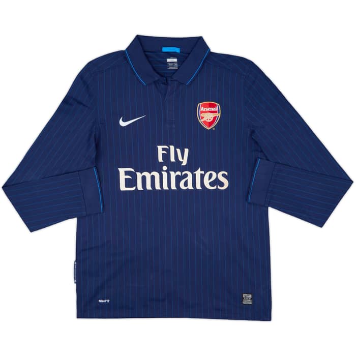 2009-10 Arsenal Away L/S Shirt Fabregas #4 - 6/10 - (M)