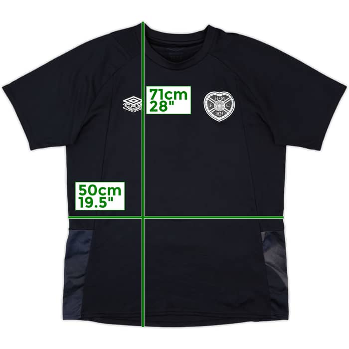 2023-24 Hearts Umbro Training Shirt - 8/10 - (M)