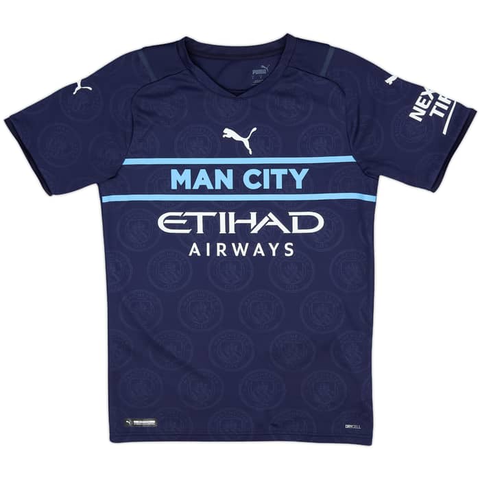2021-22 Manchester City Third Shirt De Bruyne #17 - 9/10 - (S)