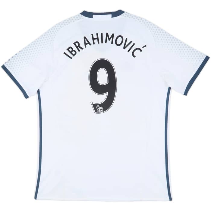 2016-17 Manchester United Third Shirt Ibrahimovic #9 - 7/10 - (L)