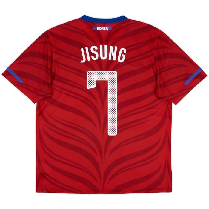 2010-12 South Korea Basic Home Shirt Jisung #7 - 7/10 - (L)