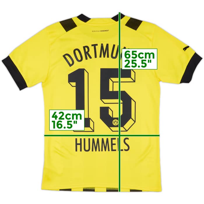 2022-23 Dortmund Home Shirt Hummels #15 - 7/10 - (S)